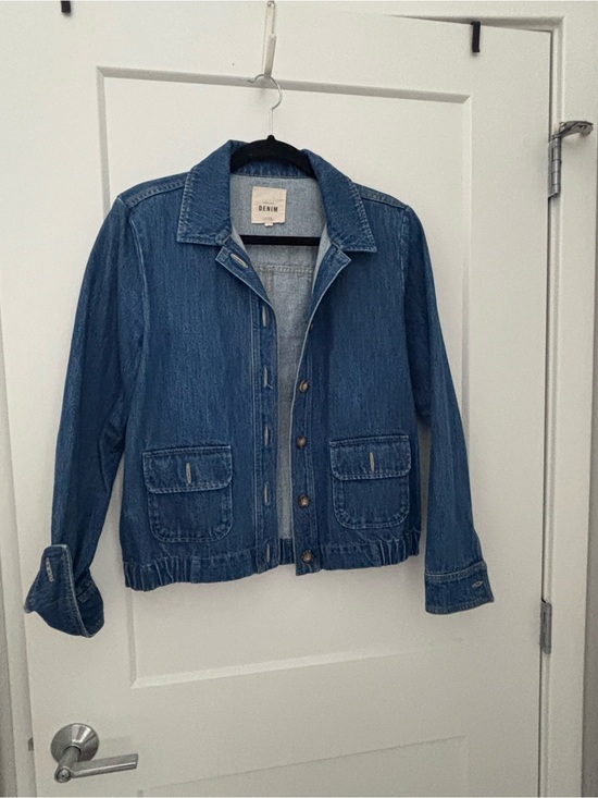 Sezane Jackets & Blazers - Sezane Blue Denim Jean Jacket